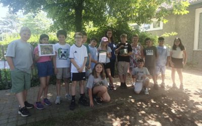 NABU Stadtverband Garbsen hat Grund zur erneuten Gratulation: Natur-AG der Grundschule Garbsen-Mitte gehört zu den besten Artenschutzprojekten Niedersachsens